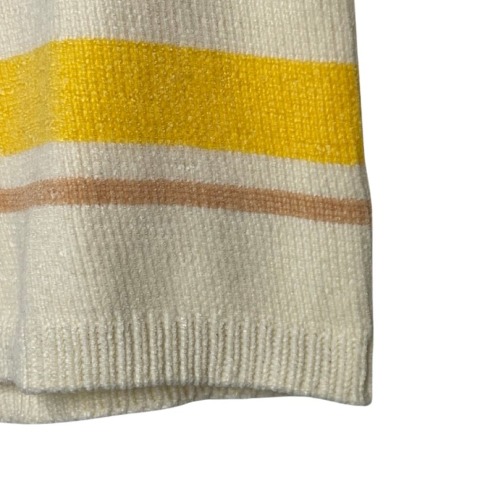 L*SPACE | NWT Sun Seeker Yellow Tie Waist Chenille Lounge Shorts | Size XL - Picture 4 of 10